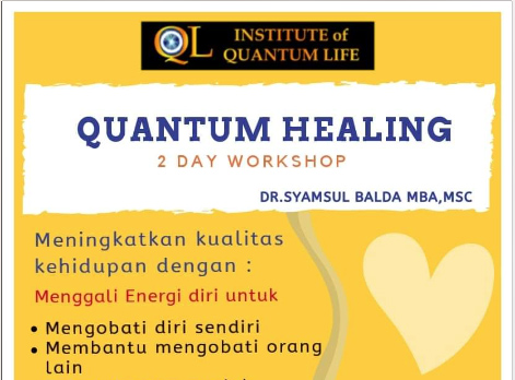 Workshop Terapist 'Quantum Healing' Bersama Ustadz Syamsul Balda